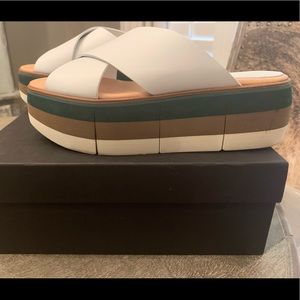 Paloma Barcelo Dorothea Platform Sandals Sz 40